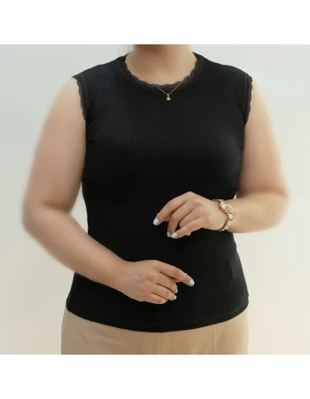 تاپ آستین حلقه گیپور